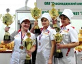 Краснодарские  пекари создали произведения искусства на соревнованиях по хлебопечению.