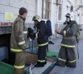 Сегодня днем в Новороссийске в жилом доме произошел пожар.