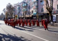 Кубанские казаки вышли на парад.