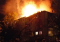 Крупный пожар на улице Концевича в Краснодаре потушен 